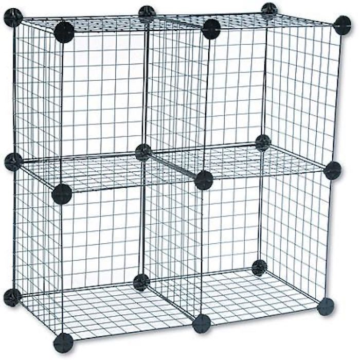  Wire storage cubes